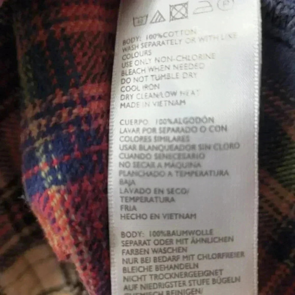 BDG Robbie Spliced Flannel Shirt from Urban Outfitters! - Picture 14 of 15